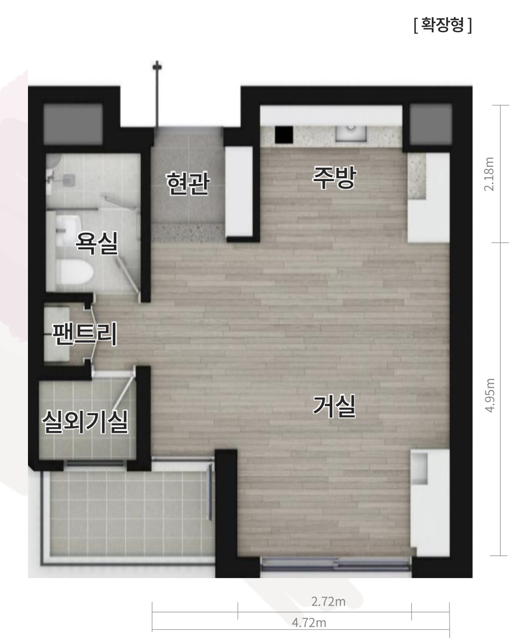 신대방역 더하이브 퍼스트 아파트형주택 29 평면도