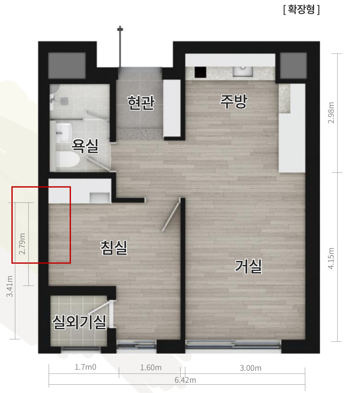 신대방역 더하이브 퍼스트 아파트형주택 34 평면도